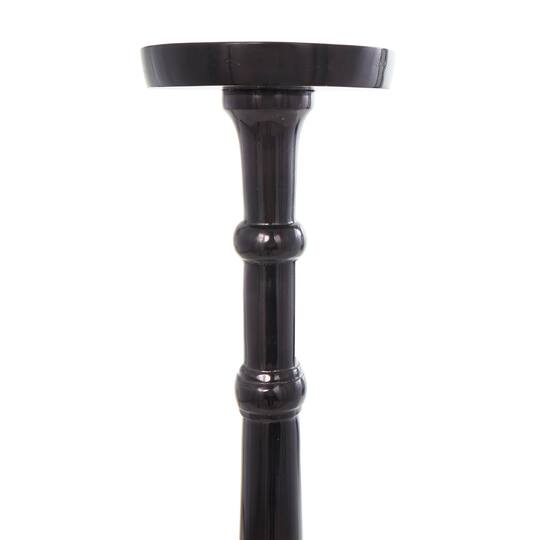 Aluminum Tall Floor Pillar Candle Holder Set